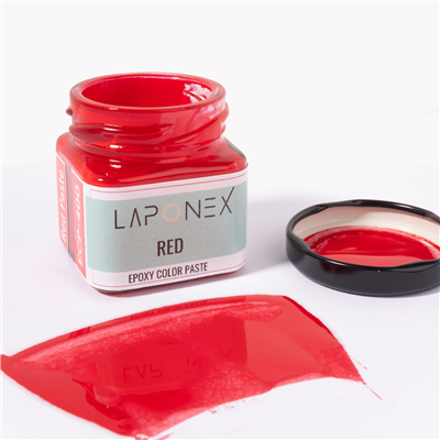 ECP-400 Red Ultra Yoğun Pigmentli Kırmızı Epoxy Renk Pastası 30 g - 1522504001