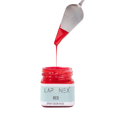 ECP-400 Red Ultra Yoğun Pigmentli Kırmızı Epoxy Renk Pastası 30 g - 1522504001