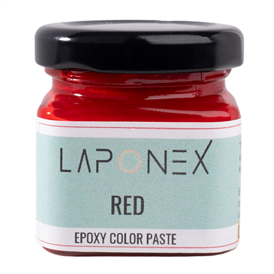 ECP-400 Red Ultra Yoğun Pigmentli Kırmızı Epoxy Renk Pastası 30 g - 1522504001