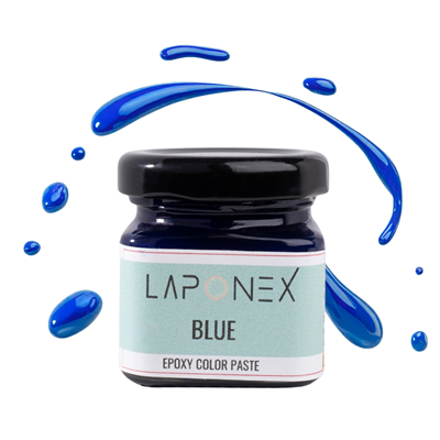 ECP-600 Blue Ultra Yoğun Pigmentli Mavi Epoxy Renk Pastası 30 g - 1522506001