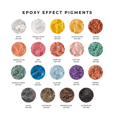 EEP-400 Red Metalik Sedefli ve Holografik Efekt için Kırmızı Efekt Pigment 10 g - 1522524001