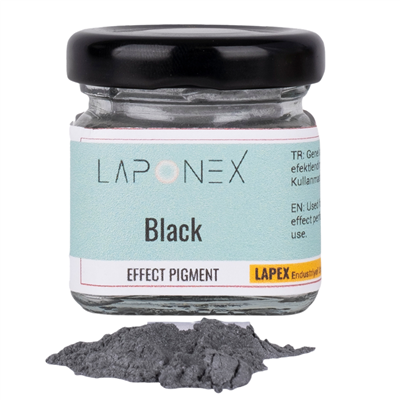 EEP-900 Black Metalik Sedefli ve Holografik Efekt için Siyah Efekt Pigment 10 g - 1522529001