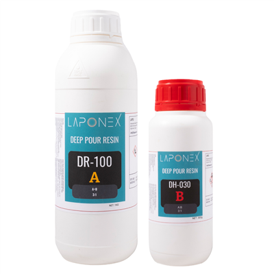 Epoxy Deep Pour Resin Derin Döküm Epoksi Reçine A+B 1.3 kg - 152251201