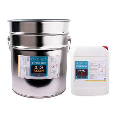 Epoxy Deep Pour Resin Derin Döküm Epoksi Reçine A+B 19.5 kg  - 152251204