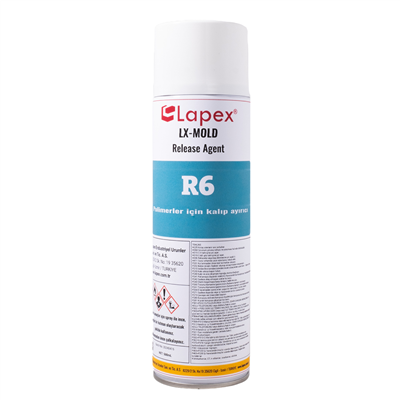 Lapex R6 Release Agent Polimerler için Sprey Kalıp Ayırıcı 500 mL - 15285301