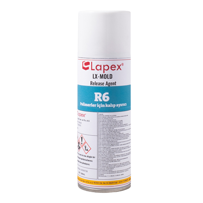Lapex R6 Release Agent Polimerler için Sprey Kalıp Ayırıcı 200 ml - 15285300