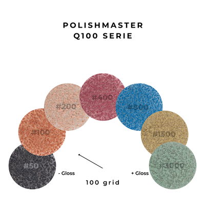 PolishMaster Q100 Diamond Pad #100 - 15271102