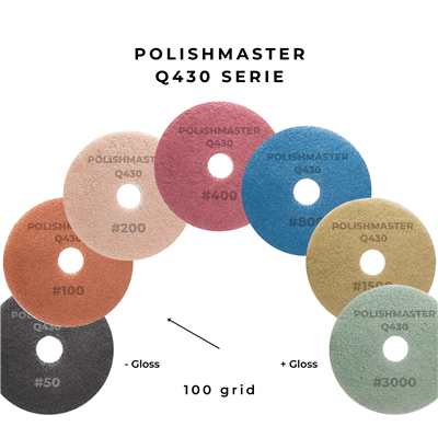PolishMaster Q430 Diamond Pad #100 - 15271402
