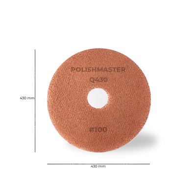 PolishMaster Q430 Diamond Pad #100 - 15271402