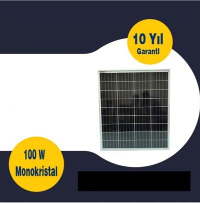 Gesper Energy 100W Watt Monokristal Güneş Paneli 12V 36 Hücre