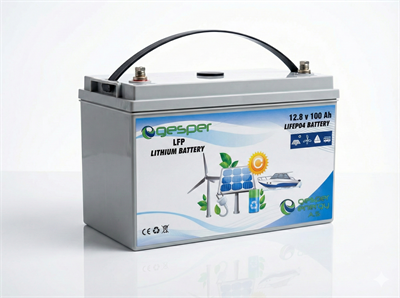 Gesper Energy 12V-100Ah LiFePO4 Batarya