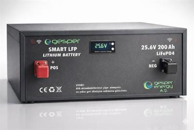 Gesper Energy 24V 200Ah LiFePO4 Batarya