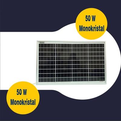 Gesper Energy 50W Watt Monokristal Güneş Paneli 12V 36 Hücre
