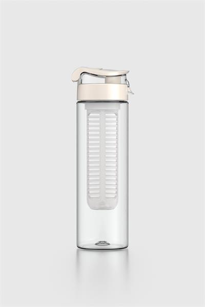 Renga Atlas Süzgeçli 630 ml Tritan Detoks Matara 911056 Bej