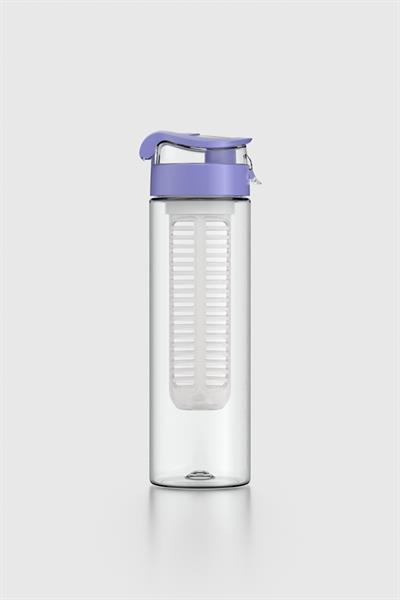 Renga Atlas Süzgeçli 630 ml Tritan Detoks Matara 911056 Mor