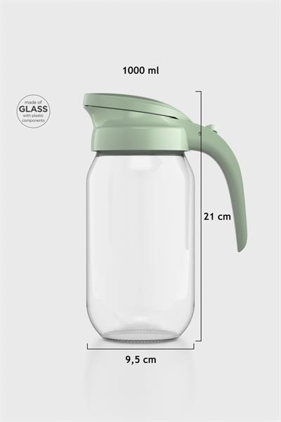 Renga Beluga 1000 ml Cam Sürahi 111028 Yeşil