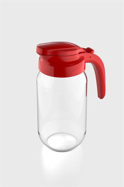 Renga Beluga 1000 ml Cam Sürahi 111028 Kırmızı