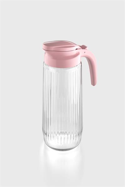 Renga Beluga 1500 ml Gravürlü Cam Sürahi 111021 Pudra