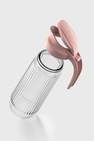Renga Beluga 1500 ml Gravürlü Cam Sürahi 111021 Pembe