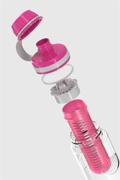 Renga Ege 750 ml Tritan Süzgeçli Detoks Matara 911008 Fuşya