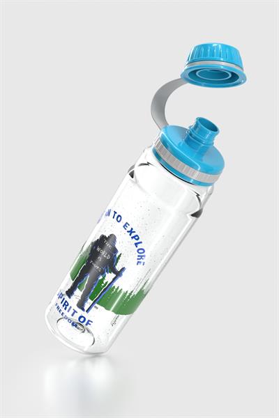 Renga Ege Begin Desen 800 ml Tritan Matara 912069 Mavi