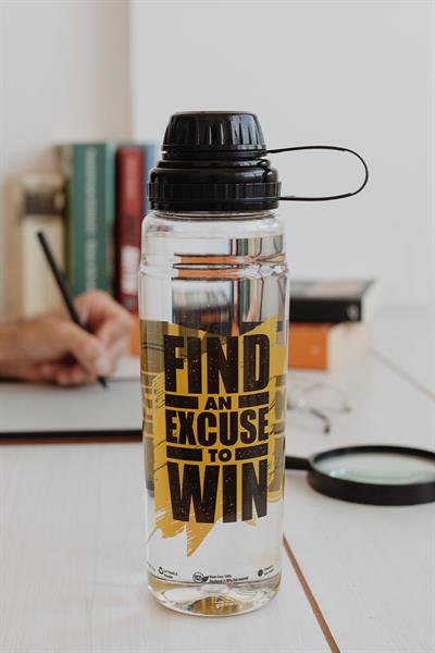 Renga Ege Find Desen 800 ml Tritan Matara 912069 Siyah