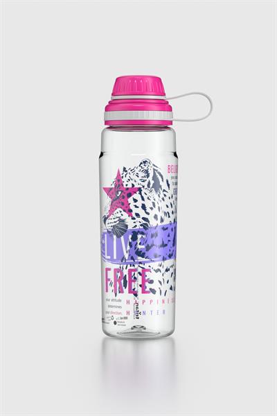 Renga Ege Free Desen 800 ml Tritan Matara 912069 Fuşya