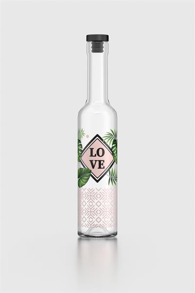 Renga Etnic Love 500 ml Desenli Cam Yağlık 152021 Pembe