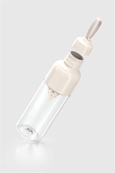 Renga Felix 600 ml Tritan Sıkacaklı Detoks Matara 911029 Bej