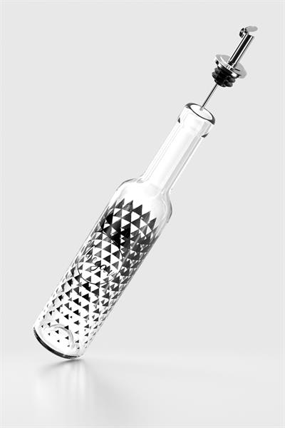 Renga Hena Vinegar Desenli 500 ml Metal Kapaklı Cam Sirkelik 152020