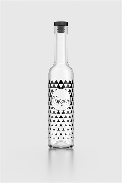 Renga Hena Vinegar Desenli 500 ml Siyah Tıpalı Cam Sirkelik 152013