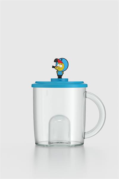 Renga Joy Kral Şakir Figürlü 250 ml Kulplu Tritan Bardak 222038 Mavi