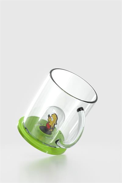 Renga Joy Kral Şakir Remzi Figürlü 250 ml Kulplu Tritan Bardak 222038 Yeşil