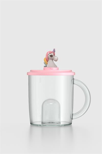 Renga Joy Unicorn Figürlü 250 ml Kulplu Tritan Bardak 222059 Pembe