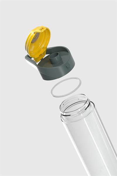 Renga Juno 630 ml Tritan Matara 911045 Füme-Sarı