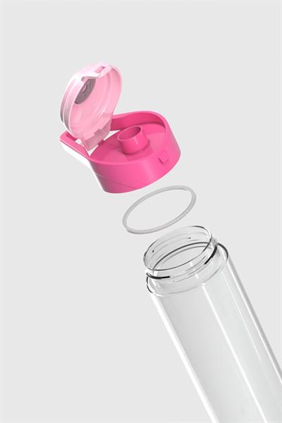 Renga Juno 630 ml Tritan Matara 911045 Fuşya-Pudra