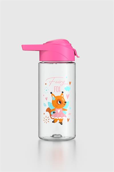 Renga Juno Fox Desenli 500 ml Çocuk Matara 912096 Fuşya