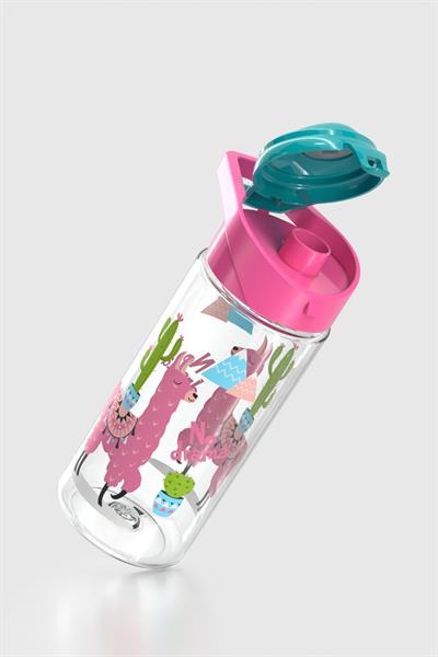 Renga Juno Lama Desen 500 ml Tritan Çocuk Matara 912089 Pembe
