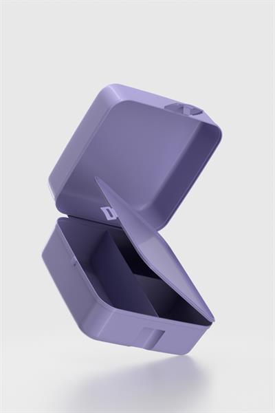 Renga Leya Lama Desenli PP Çocuk Beslenme Kabı 412003 Mor