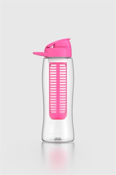 Renga Lidya 730 ml Tritan Süzgeçli Detoks Matara 911027 Fuşya