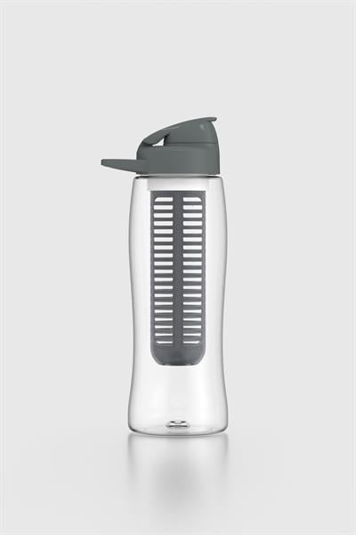 Renga Lidya 730 ml Tritan Süzgeçli Detoks Matara 911027 Füme