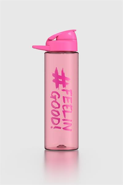 Renga Lidya Feelin Good Desen 630 ml Tritan Matara 912033 Fuşya