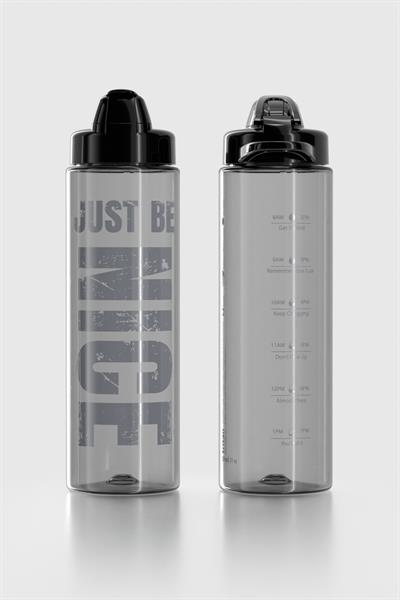 Renga Lidya Just Be Nice Desen 630 ml Tritan Matara 912033 Siyah