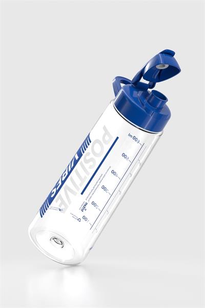 Renga Lidya Positive Vibes Desen 730 ml Tritan Matara 912035 Mavi