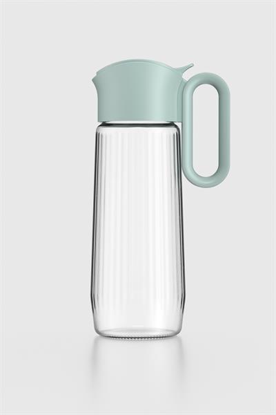 Renga Luvia 1500 ml Cam Gravürlü Sürahi 111034 Yeşil