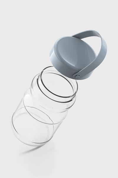 Renga Macro 1700 ml Turkuaz Kapaklı Cam Kavanoz 131074