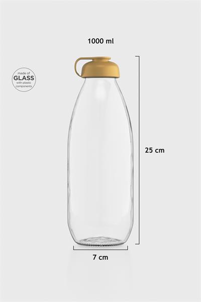 Renga Milky 1000 ml Cam Şişe 181009 Gold