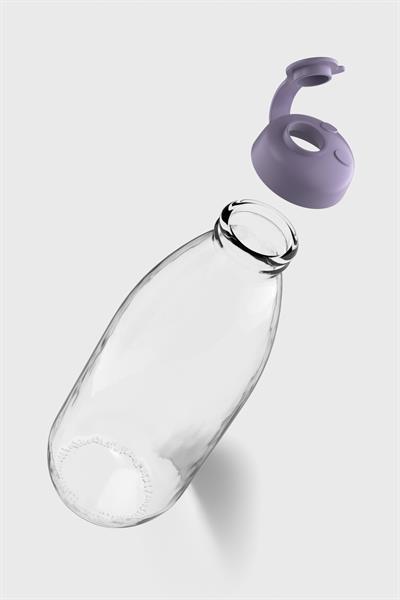 Renga Milky 1000 ml Cam Şişe 181009 Lila