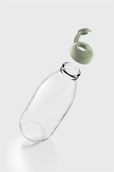 Renga Milky 1000 ml Cam Şişe 181009 Pastel Yeşil