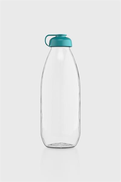 Renga Milky 1000 ml Cam Şişe 181009 Sky Turkuaz